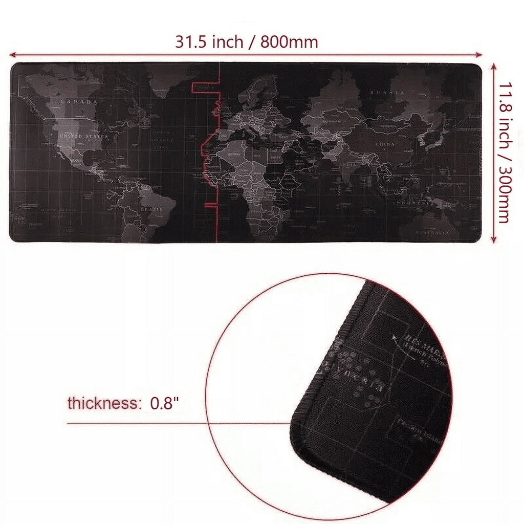 New Extended Gaming Mouse Pad Large Size Desk Keyboard Mat 800MM X 300MM - Image 5