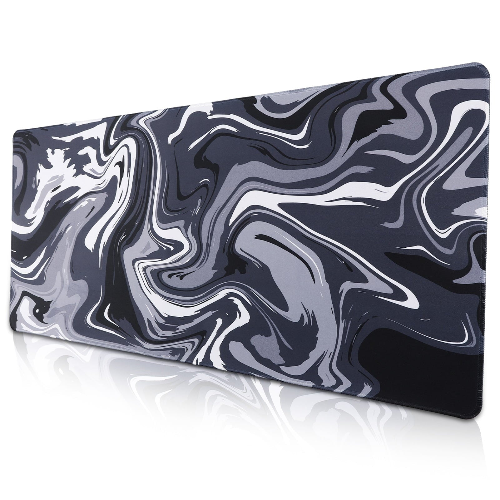 Large Gaming Mouse Pad (XXL), Non Slip 35.4 x 15.7 inches Computer Pad for Desk, 3mm Thickened Big Rubber Base Mouse ...