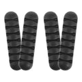4pcs Cable Holders Tabletop Wire Holders Office Cable Cord Organizers